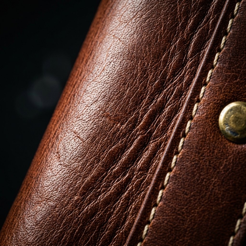 Leather texture detail